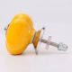 Mustard Handmade Ceramic Square Cabinet Knob