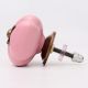 Pink Handmade Ceramic Square Cabinet Knob