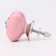 Pink Handmade Ceramic Square Cabinet Knob