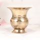 South Indian Handmade Brass Flower Pot in Traditional Design