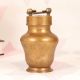 Handmade South Indian Brass Holy Water Pot with Lid