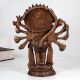 Vintage Finest Brass Panchmukhi Hanuman Statue for Prayer Room