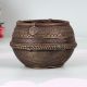 Vintage Brass Rice Measuring Bowl from Odisha for Decoration