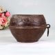 Vintage Finish Handmade Brass Measuring Bowl from Odisha