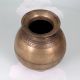 Himalayan Art Vintage Brass Flower Pot for Indoor Decoration