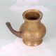 Antique Brown Finish Holy Water Pot Made of Finest Brass