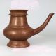 South Indian Handcrafted Holy Water Pot with Spout Made of Brass