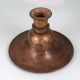 Plain Brown Vintage Brass Hookah Base for Flower Decoration