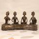 Handcrafted Vintage Brass Tribal Art Statue for Home Decoration