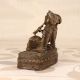 Handcrafted Vintage Brass Tribal Art Statue for Home Decoration