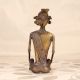 Vintage Finish Brass Tribal Lady Sitting Statue for Decoration