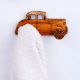 Natural Wooden Adhesive Car Design Wall Hooks-3 Pieces