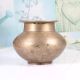 Engraved Handmade Brass Holy Water Pot in Gujarat Art