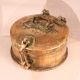 Vintage Finish Handmade Brass Jewelry Box for Collection