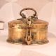 Vintage Finish Handmade Brass Jewelry Box for Collection