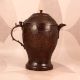 Handmade Vintage Copper Jug and Four Glass Set for Decor