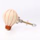 Pink Ceramic Hot Air Balloon Modern Kids Drawer Knob