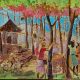 Rubber Plantation Canvas Painting 20 x 16 Inches by Artist Dr. Maya Subramoni in Set of 2
