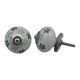 Green Lime Floral Knob (1)
