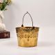 Vintage Handmade Finest Brass Flower Bucket for Decoration