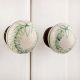 Olive Branch Ceramic Knob (1)