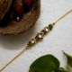 Traditional Rakhi with Acrylic, Metal, Wooden, Kundan Beads