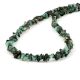 Emerald Nuggets stone necklace, 925 Sterling silver necklace for women, handmade jewelry