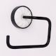Premium White Black Aluminum Ceramic Toilet Paper Holder