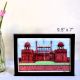 The Red Fort Stippling Art with Photo Colour Wash by Artist Dimpana | 9.5 x 7 Inches