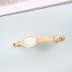 Golden White Mother of Pearl Brass Cabinet Door Handle