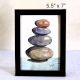 Pebbles Watercolor Still Life Painting Art on Paper by Artist Dimpana | 5.5 x 7 Inches