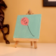 Mini Let It Go Balloon Canvas Painting