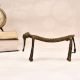 Vintage Brass Small Long Elephant Statue for Home Decor