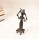 Handmade Folk Brass Tribal Lord Shiva Statue for Decoration