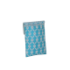 Handcrafted Sky Blue Cotton Clutch Bag with Mirror Work