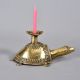 Tribal Handcrafted Brass Turtle Candle Holder for Decoration