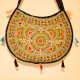 Jaipuri Handmade Embroidered Sling Bag Colorful Ethnic Cotton Crossbody Bag for Women
