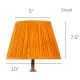 Orange Ikat Empire Lampshade