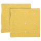Anthophile Coaster Set of 2 YELLOW