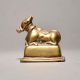Sitting Bull (nandi) In Pure Brass Material