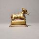 Sitting Bull (nandi) In Pure Brass Material