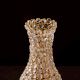 Radiant Crystal Bloom Showpiece (Elegant Gold)