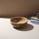 Rustic Round Wooden Bowl