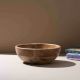 Rustic Round Wooden Bowl