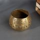 Handcrafted Brass Measuring Pot from Odisha in Traditional Indian Craftsmanship