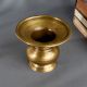 Vintage Brass Flower Pot for Home Decor and Pooja Use
