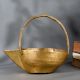 Vintage Brass Copper Serving Pot Traditional Handcrafted Water Vessel for Temple
