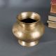 Antique Brass Holy Water Pot Traditional Handcrafted Indian Lota