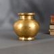 Traditional Brass Holy Water Pot in Antique Finish for Pooja & Home Decor
