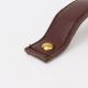 Handmade Brown Leather Drawer Pull Door Handle